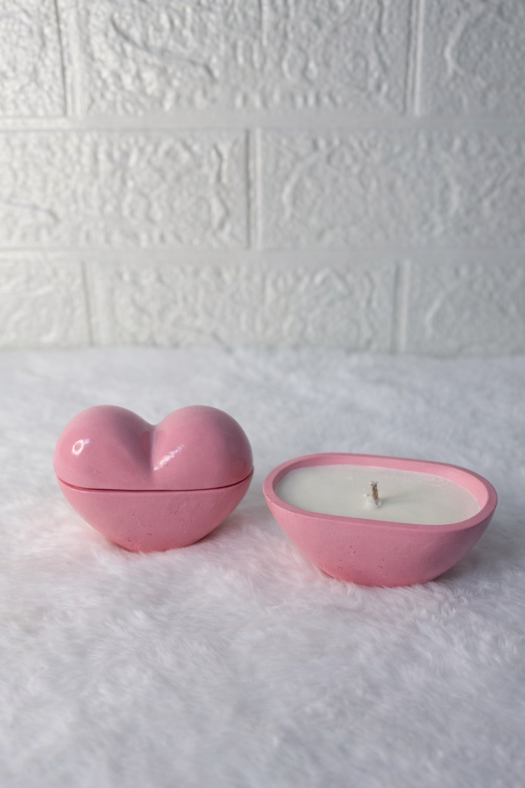 Heart Split Candle