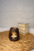Mini brown wax burner
